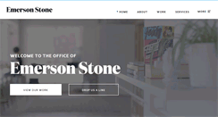 Desktop Screenshot of emersonstone.com